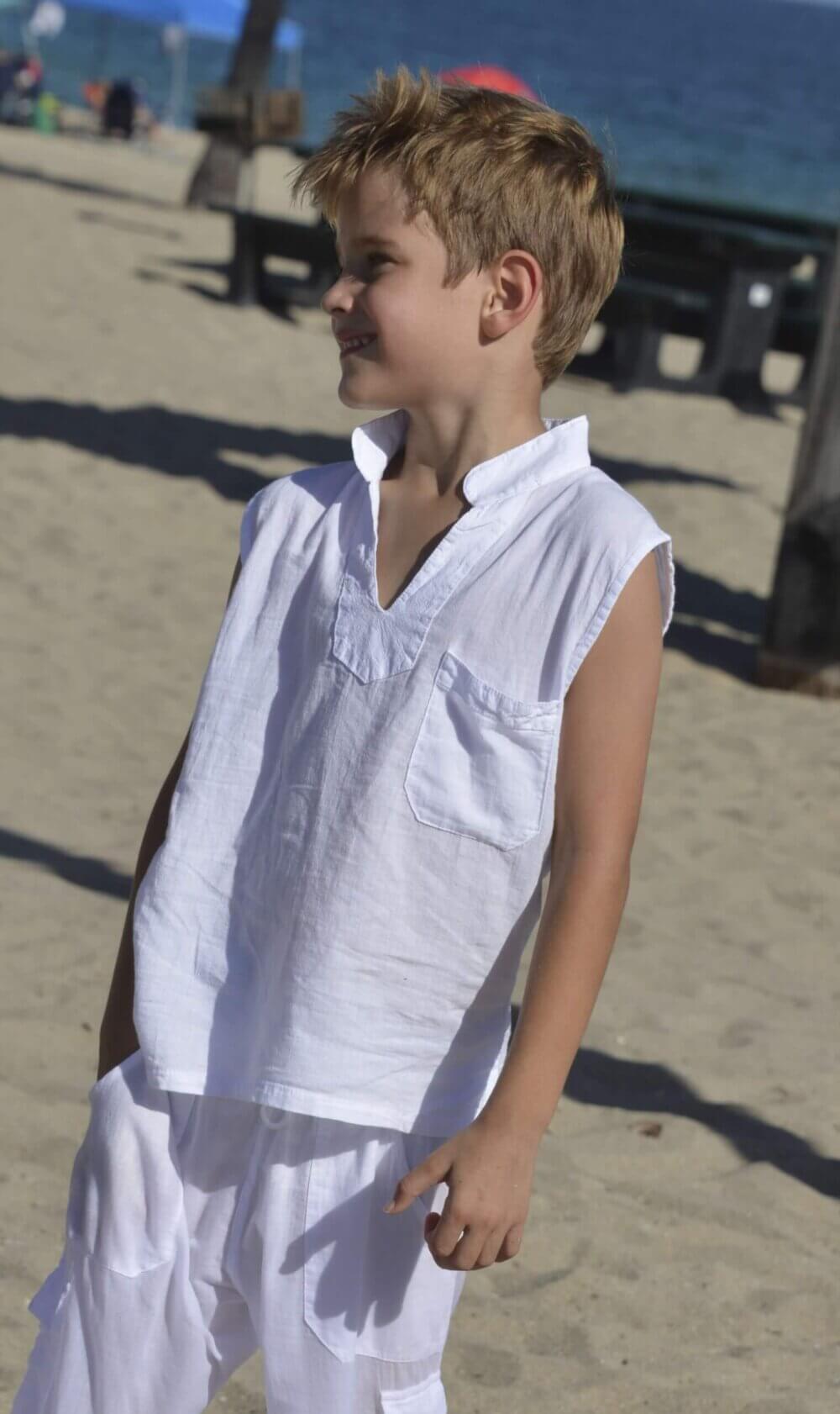 CNNG Mykonos sleeveless shirt