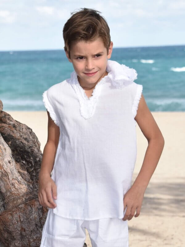 Boy's Palermo Sleeveless Hoodie