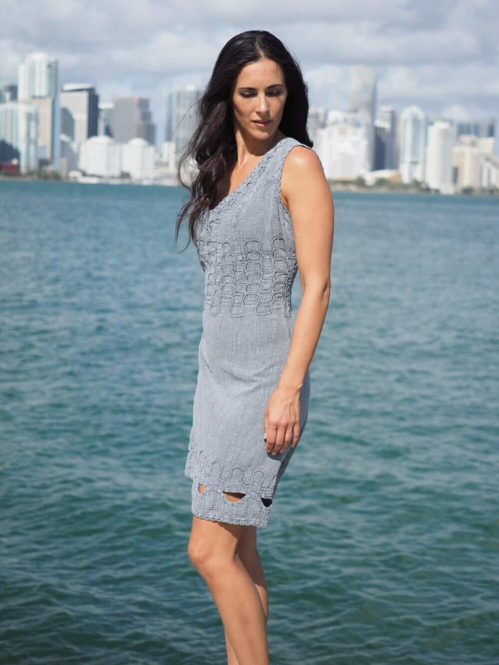 Largo Fossil Gray Dress